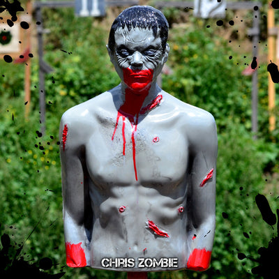 "Chris"... The Original Bleeding Zombie Target