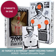 Zombie Industries Bleeding Targets - 3D Interactive Shooting Targets #style_carnivore-chris