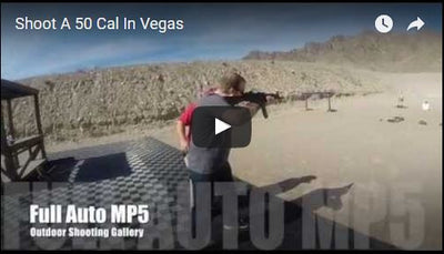 Full Auto MP5 and 50 cal vs Zombie in Vegas
