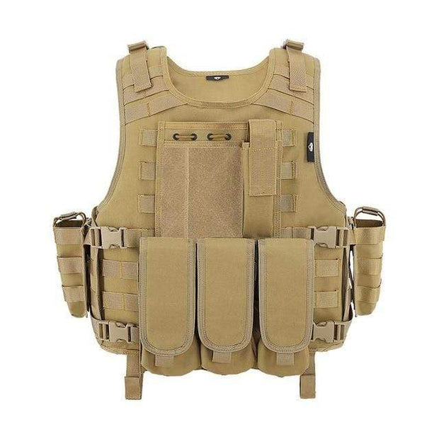 Zombie Industries Accessories - Tan Lightweight Tactical Vest