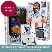 Zombie Industries Bleeding Targets - 3D Interactive Shooting Targets #style_bobo-the-deranged