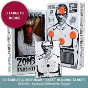 Zombie Industries Bleeding Targets - 3D Interactive Shooting Targets #style_brain-eating-terrorist