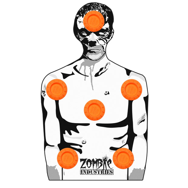 Zombie Industries Reactive Targets - 2D Reactive Skeet Holding Target