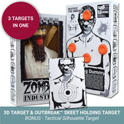 Zombie Industries Reactive Targets - 3D Reactive Shooting Target #style_virus-infested-taliban
